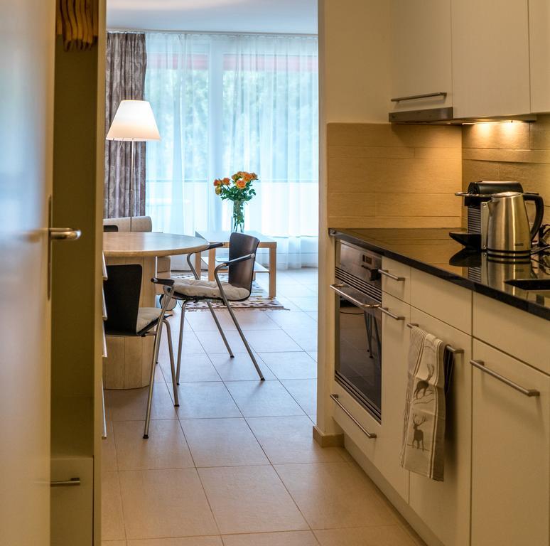Laax Rancho Studio Apartment Zimmer foto